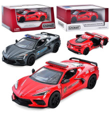 Машина метал. Corvette Police (KT5432WPR)